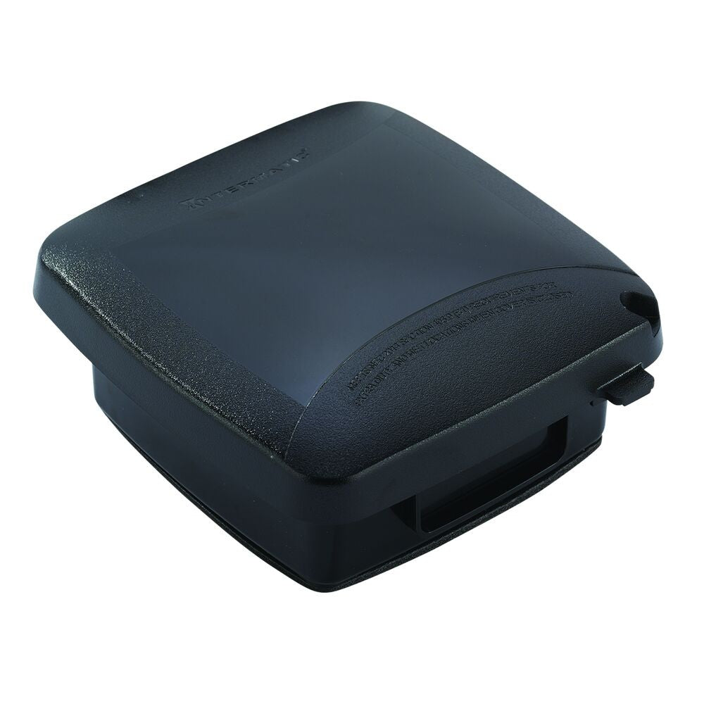 Intermatic Double-Gang 2.25" Black In-Use Weatherproof Cover WP5220BL