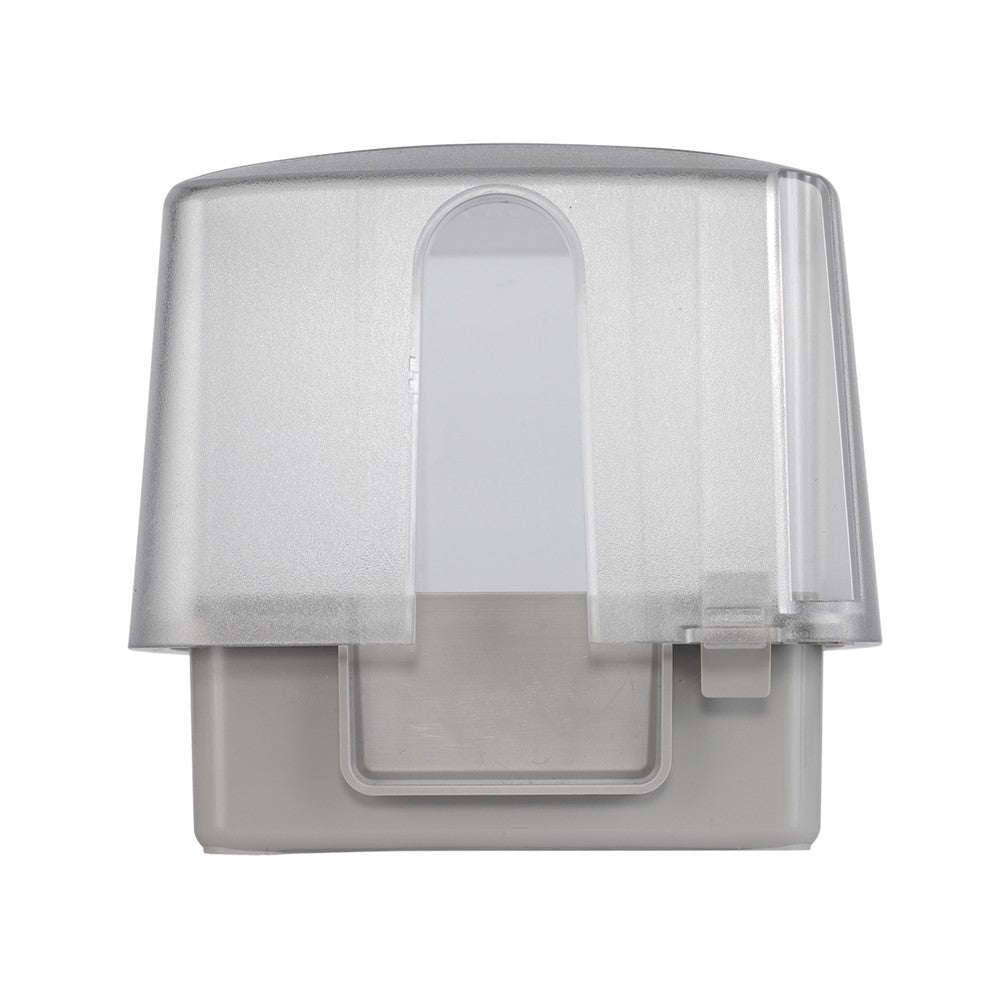 Intermatic Clear Double Gang 4.75" Extra-Duty In-Use Weatherproof Cover WP5500C