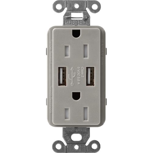 Lutron SCR-15-UBTR-CS USB Receptacle