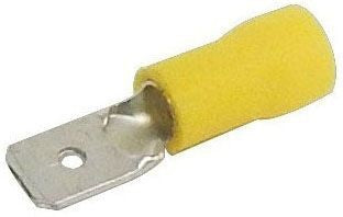 Morris 10232 Vinyl Male Disconnect 12-10 AWG .032 X .250 In Tab