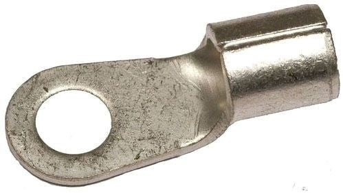 Morris 11108 Non-insulated Ring Terminal 4 AWG 1/4 In Stud