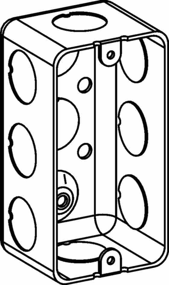 Orbit 1-Gang 1-7/8 in Drawn Handy Box DHB150