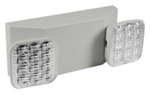 Orbit Micro Twohead LED Emerg Light, Black Housing, Self Diag Test EL2NMLEDBSDT