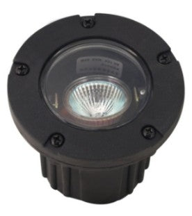 Orbit Premium Poly Adjustable MR16 Well Light Clear Black FG5410BK