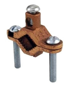 Orbit 4-1/2 in 6 in Bare Gr Clamp W Steel Screw, #10#2 GCB450600