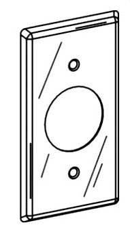 Orbit Handy Box Cover Single Receptacle HBCSR