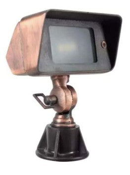 Orbit LED Solid Brass Rectangle Spotarch. Bronze, with Ljcww LB610ARBWW