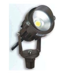 Orbit LED Bullet Flood Light with Knuckle 6W 12V 3000K Warm White Bronze LFL206WWKN12V