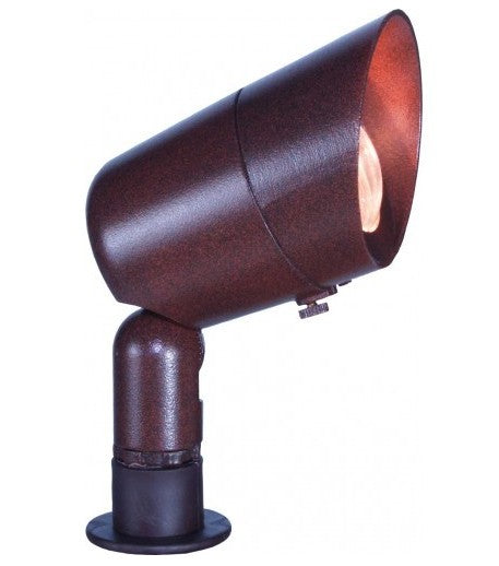 Orbit LED 5W Outdoor Cast Aluminum Directional Light, 12V, 3000K Rust LS126RU5WW