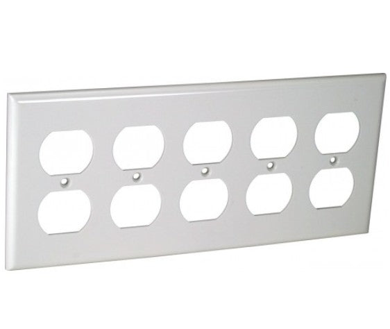 Orbit 5G Wall Plate Duplex White OP85W