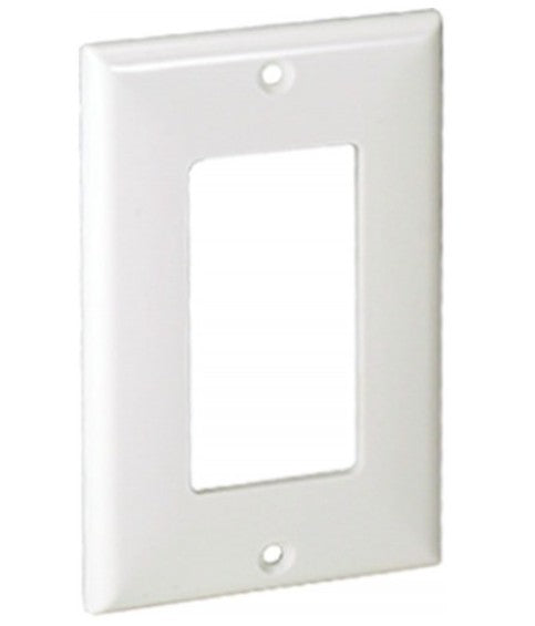 Orbit Midi 1G Wall Plate Gfcidecor White OPM26W
