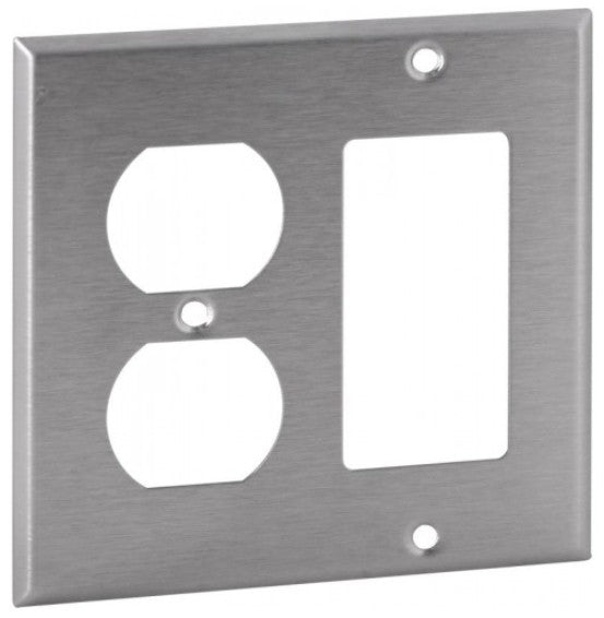 Orbit 2G Stainless Cover Duplex GFCI OS826