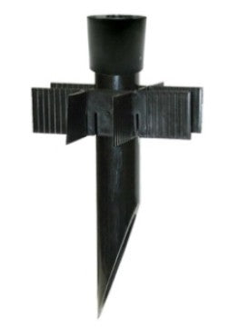 Orbit 2" X 15.5" PVC Post with Aluminum Cap Brown/Bronze PP2ABR