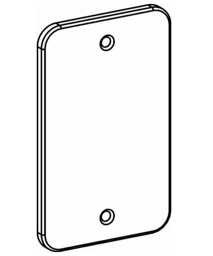 Orbit Utility Cover 2-1/2 in X418" Blank WHBCB