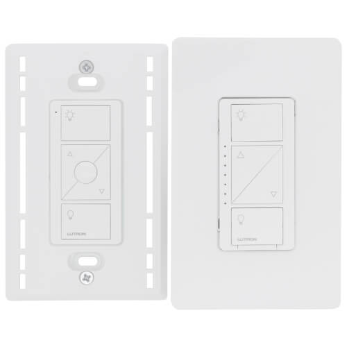 Lutron P-DIM-3WAY-WH Wall Plate