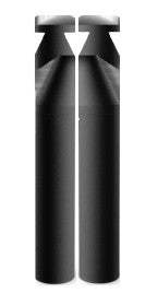 Westgate 14W/19W/24W 125 LM/W 3000K/4000K/5000K Black LED Bollard Light BOL-G2-140-MCTP-BK