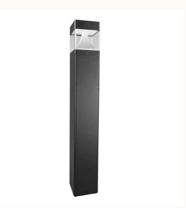 Westgate 10W/18W/25W 80LM/W 3000K/4000K/5000K Chrome LED Bollard Light BOL-G8-200-MCTP-BK-CH