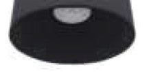 Westgate Black LED Canopy Light CMC8S-REFL-BK