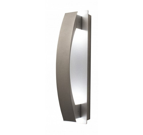Westgate 10W(2.5WX4) 3000K Crest Lunette LED Wall Sconce 100-277V AC Silver CRE-01-30K-SIL