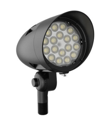 Westgate 120-277V 10W/20W/30W 120 LM/W 5000K Black LED Bullet Flood Light FLDX-MD-10-30W-50K-BK