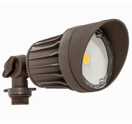 Westgate 10W 3000K 950LM IP65 LED Round Flood Head Bronze FLS-10W-30K-BR