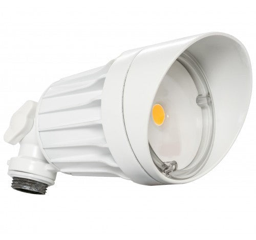 Westgate 10W 3000K 950LM IP65 LED Round Flood Head White FLS-10W-30K-WH