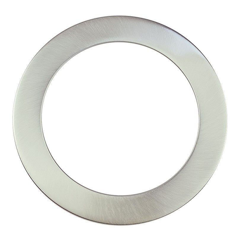 Westgate 8 Inch Round Brushed Nickel Finish Flush Mount Trim Ring FML-R8-TRM-BN