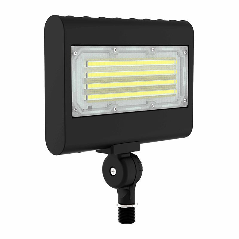 Westgate 120-277V 15W/20W/30W/50W 130 LM/W 3000K/4000K/5000K/5700K Black LED Flood Light LFX-MD-15-50W-MCTP-KN-BK