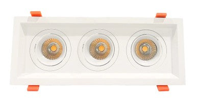 Westgate 3 in White Recessed Light Trim LRD-WTM3-WH
