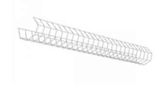 Westgate 2FT White Finish 2FT LED Strip Light Wire Guard LSL-2FT-WG