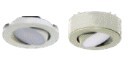 Westgate 4.5W 250LM 4000K Brushed Nickel LED Puck Light PL12ADJ-40K-BN