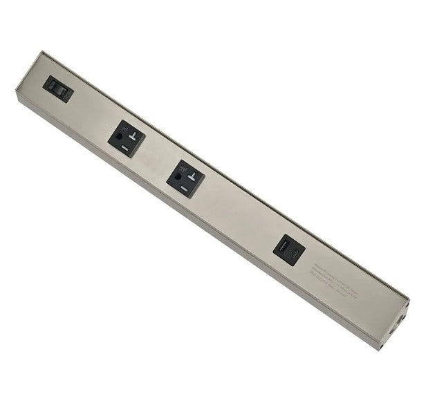 Westgate Brushed Nickel Lighting Accessory PSA-12-2R-1U-BN