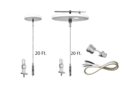 Westgate 20 ft Lighting Suspension Cable SCL-CSMK-20FT