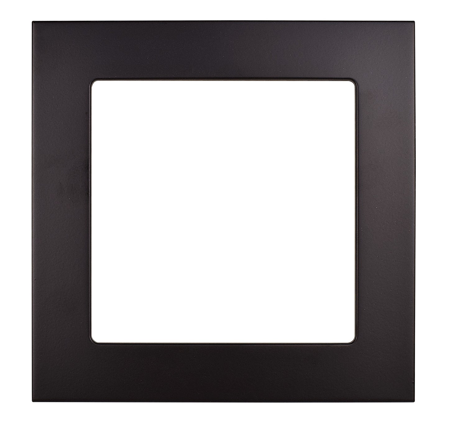 Westgate 6 Inch Square Black Finish Recessed Light Trim Ring SSL6-TRM-BK
