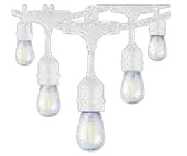 Westgate 1Wperbulb 75LMperS14bulb 2700K White Lighting Accessory STG-2412-27K-WH