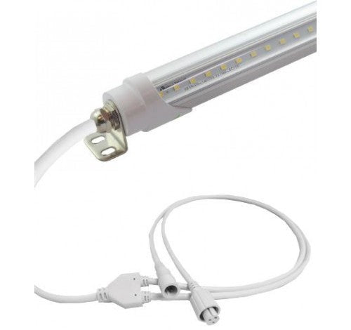 Westgate 5FT 22W 3100LM 5000K LED T8 Retrofit Glass Tube T-RFG-5FT-22W-50K-C