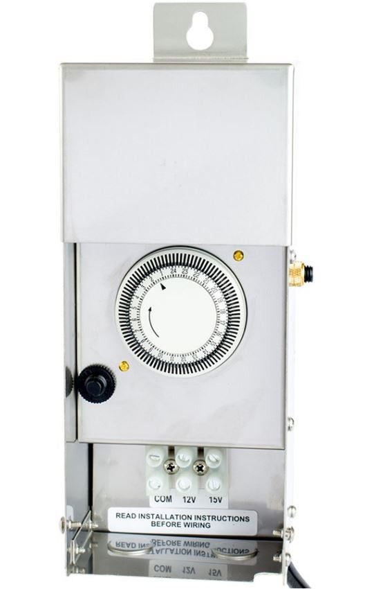 Westgate 200W Stainless Steel Landscape Transformer TR-200W-DT-TPC-SS