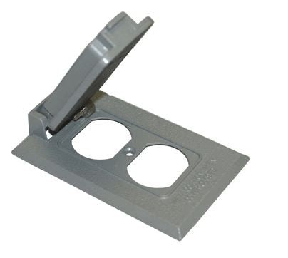 Westgate 1-gang Gray Weatherproof Device Cover W1C-DV