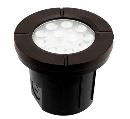 Westgate 12V AC/DC 6W 180LM RGBW Oil-Rubbed Bronze LED Well Light WLL-157-RGBWW-BT-ORB