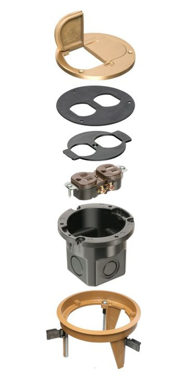 Arlington Industries FLB4360MB Floor Box