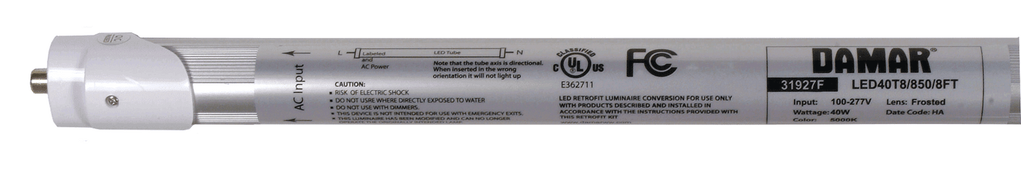 Damar 31927F LED Tube