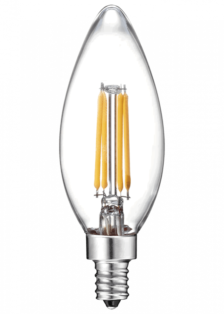 Damar 34127C LED Candelabra Bulb