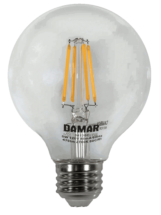 Damar 34130C LED Globe Bulb
