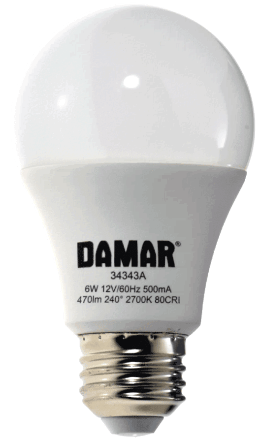 Damar 34343A LED A-Line Bulb