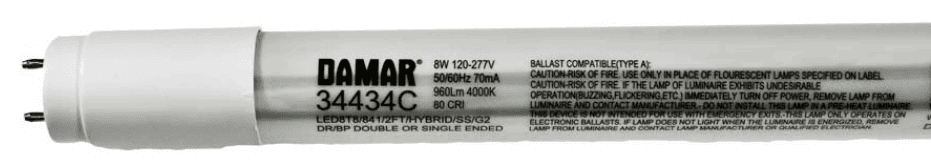 Damar 34434C LED Tube