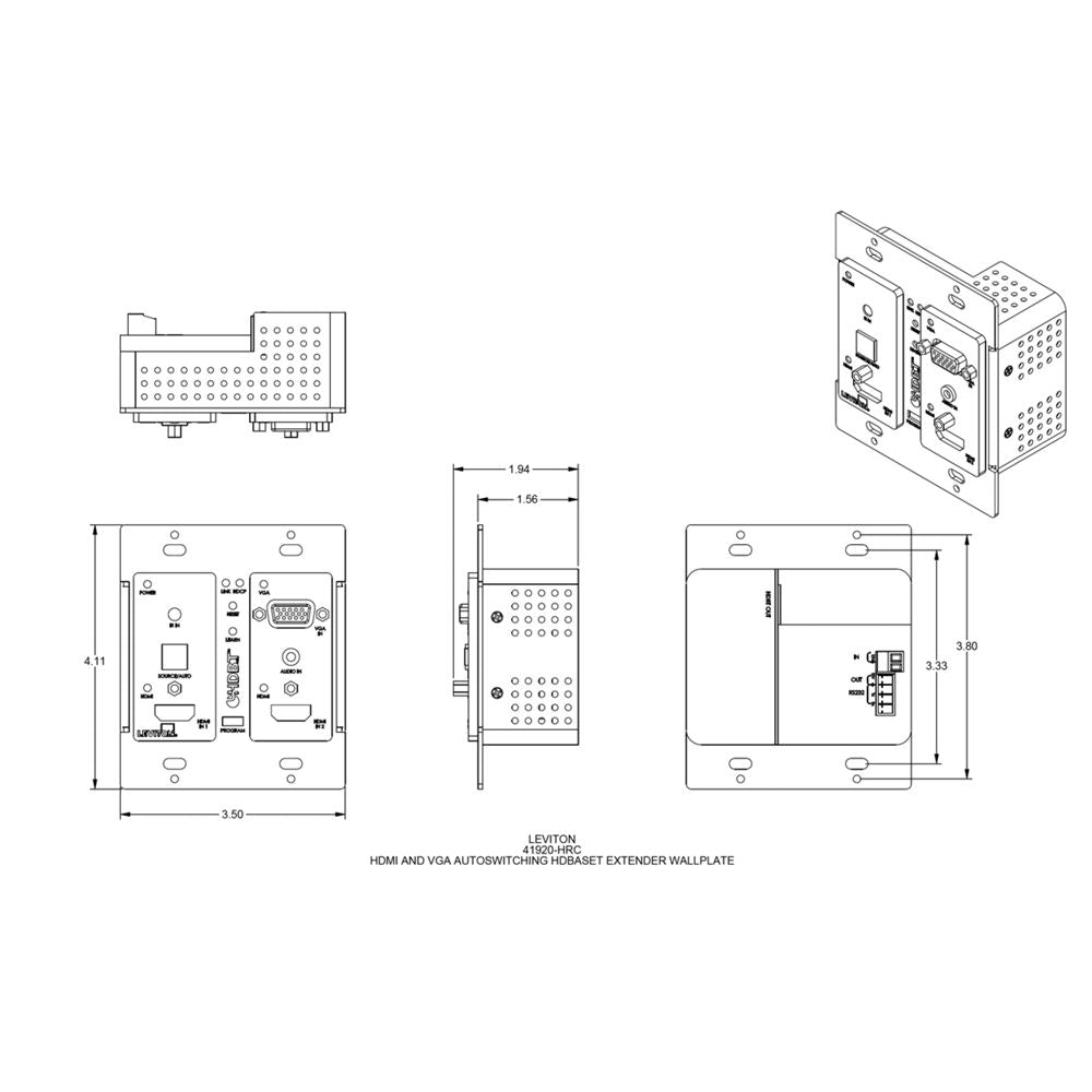 Leviton 41920-HRC Wiring Device