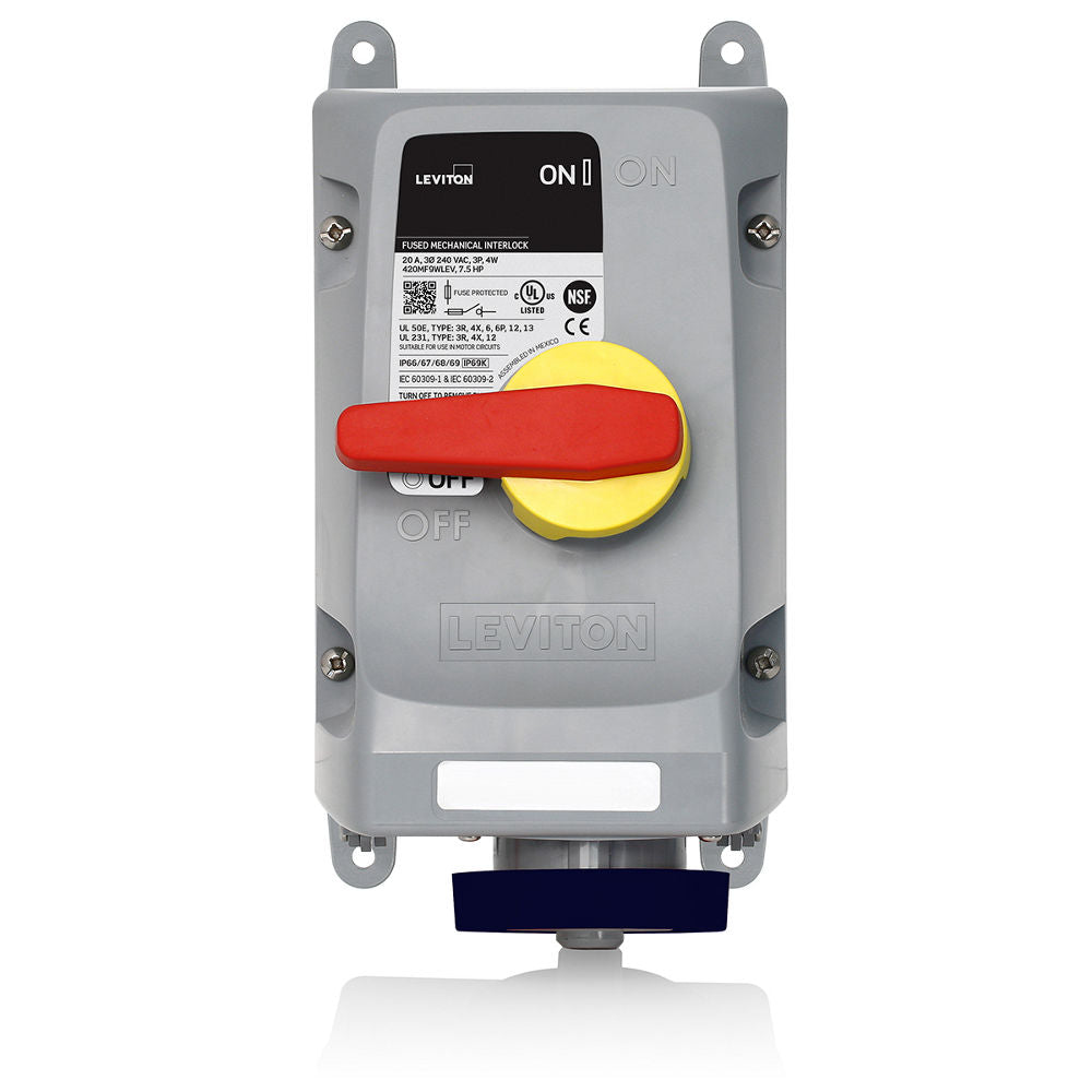 Leviton 420MF5WLEV Pin & Sleeve Device