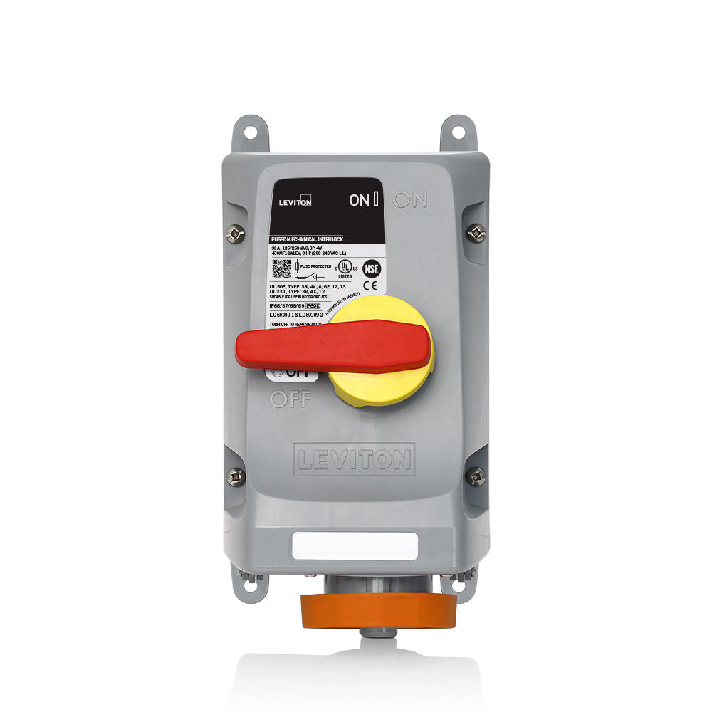 Leviton 430MF12WLEV Pin & Sleeve Device