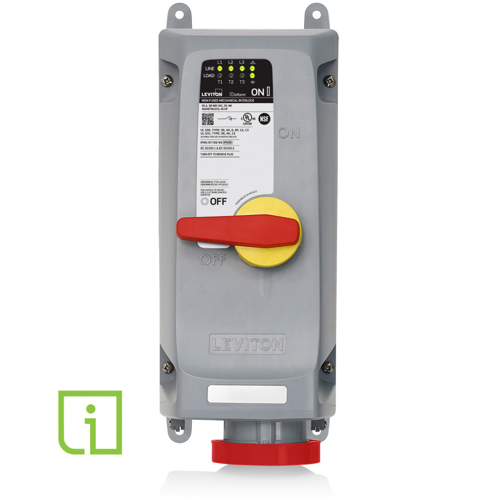 Leviton 460MI7WLEVS Pin & Sleeve Device