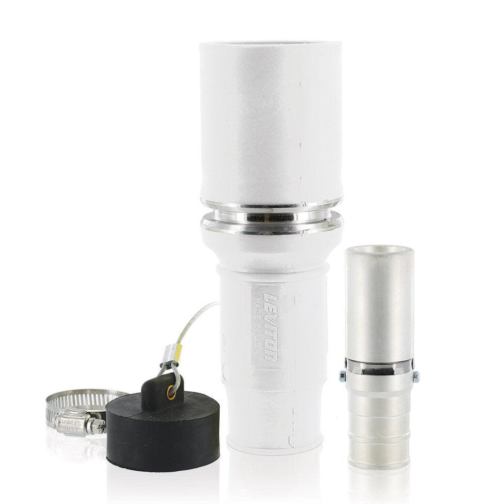 Leviton 49F53-W Plug & Connector